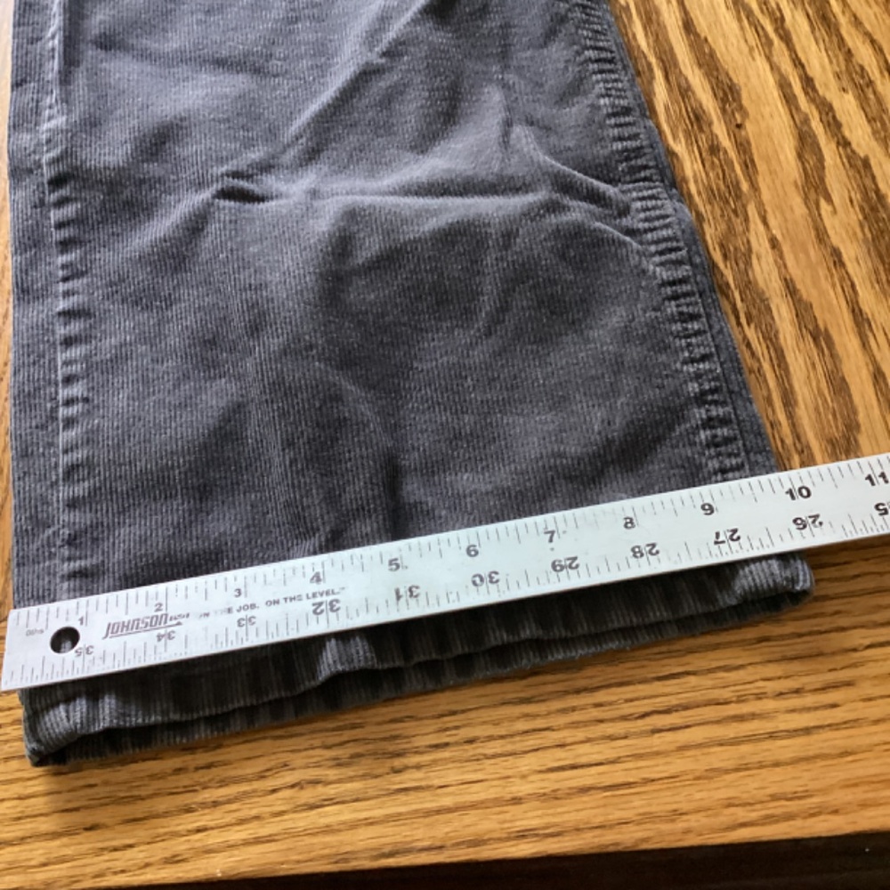 Vintage Tommy Hilfiger Corduroy Pants Gray Mens Size 40x32 Grey Gently used cond - Picture 10 of 12